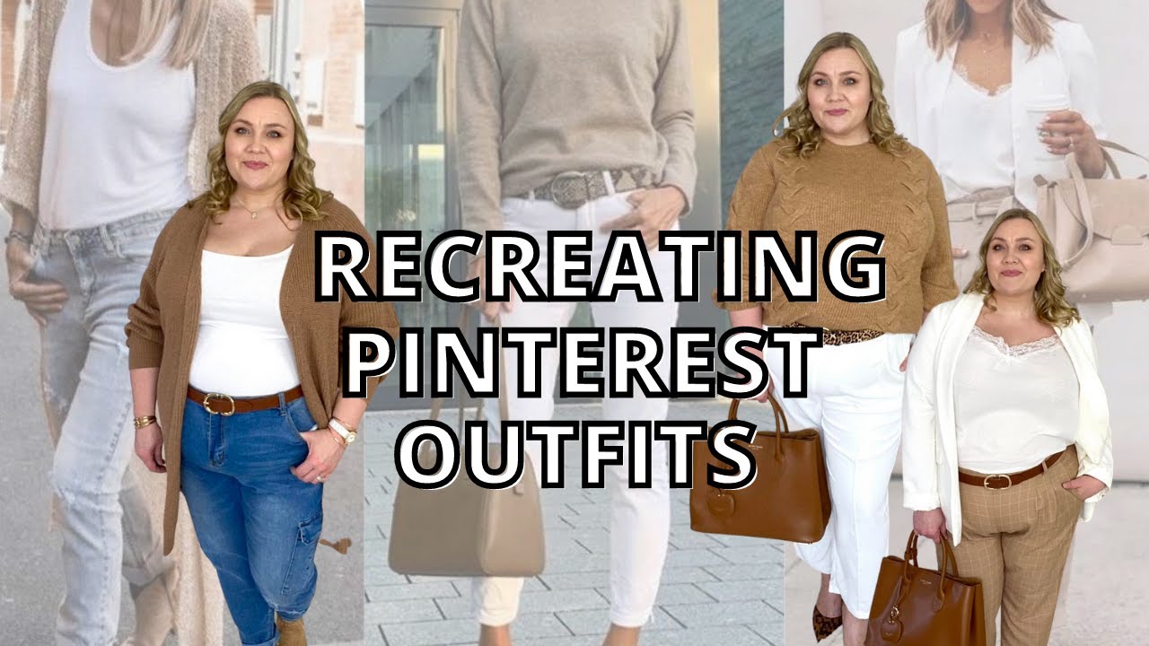 Воссоздание нарядов из Pinterest | Вдохновение для создания нарядов больших размеров
