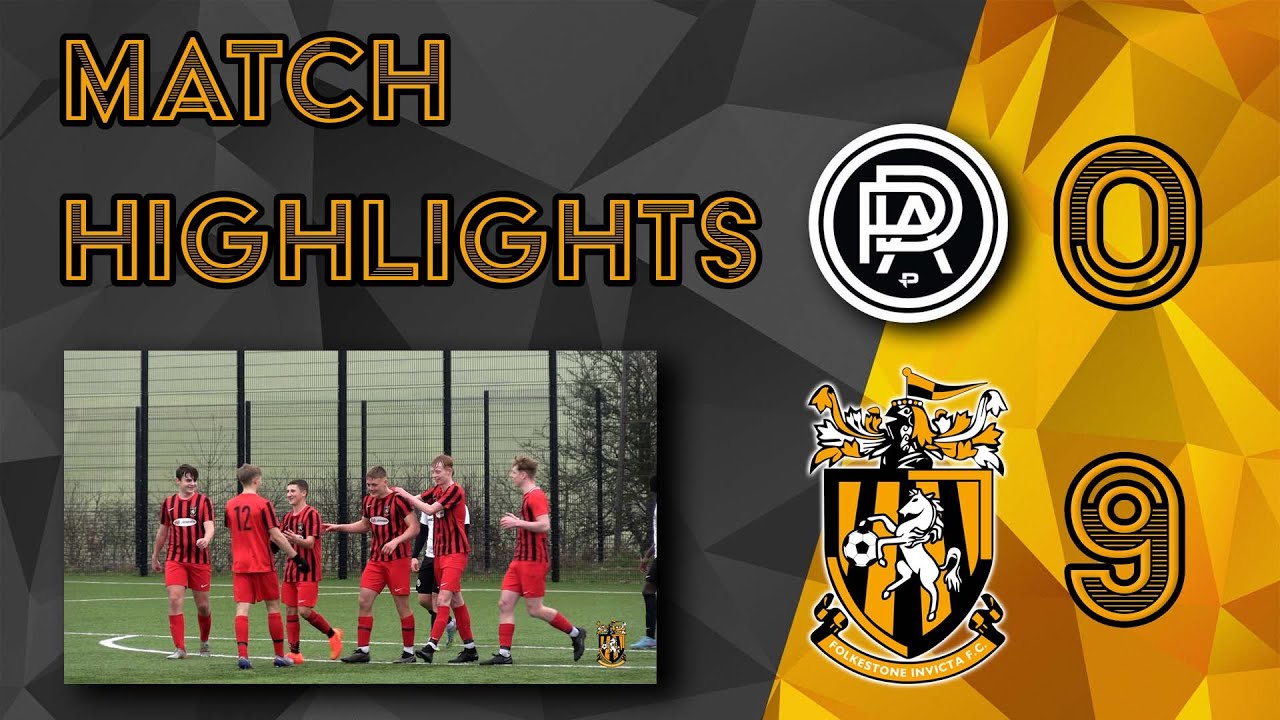 Academy | Pro:Direct Academy Brighton 0-9 Folkestone Invicta | Isthmian Premier Division | 22/2/23