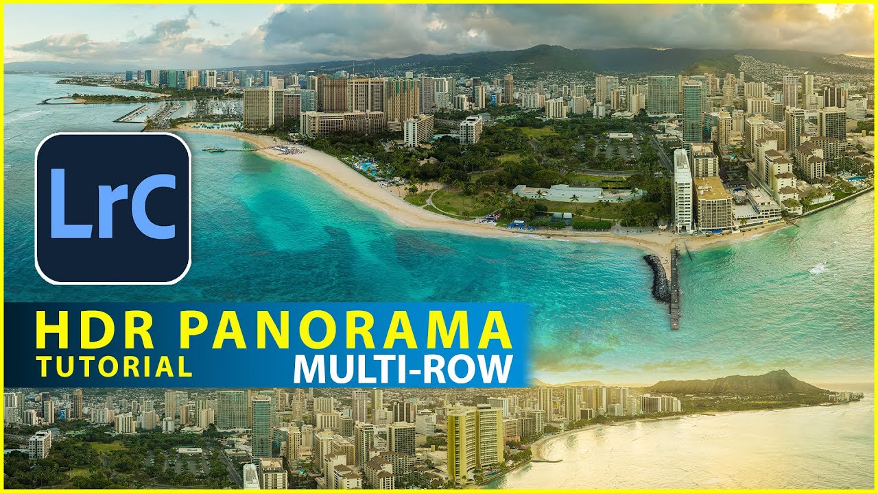 How to make HDR Panoramas in Lightroom with a drone