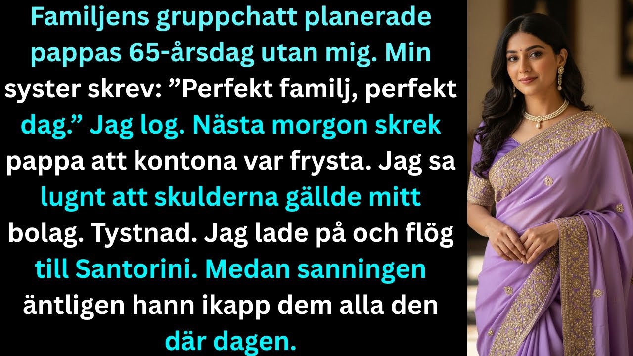 Min familj planerade pappas födelsedag utan mig – tills banken ringde om deras frysta konton