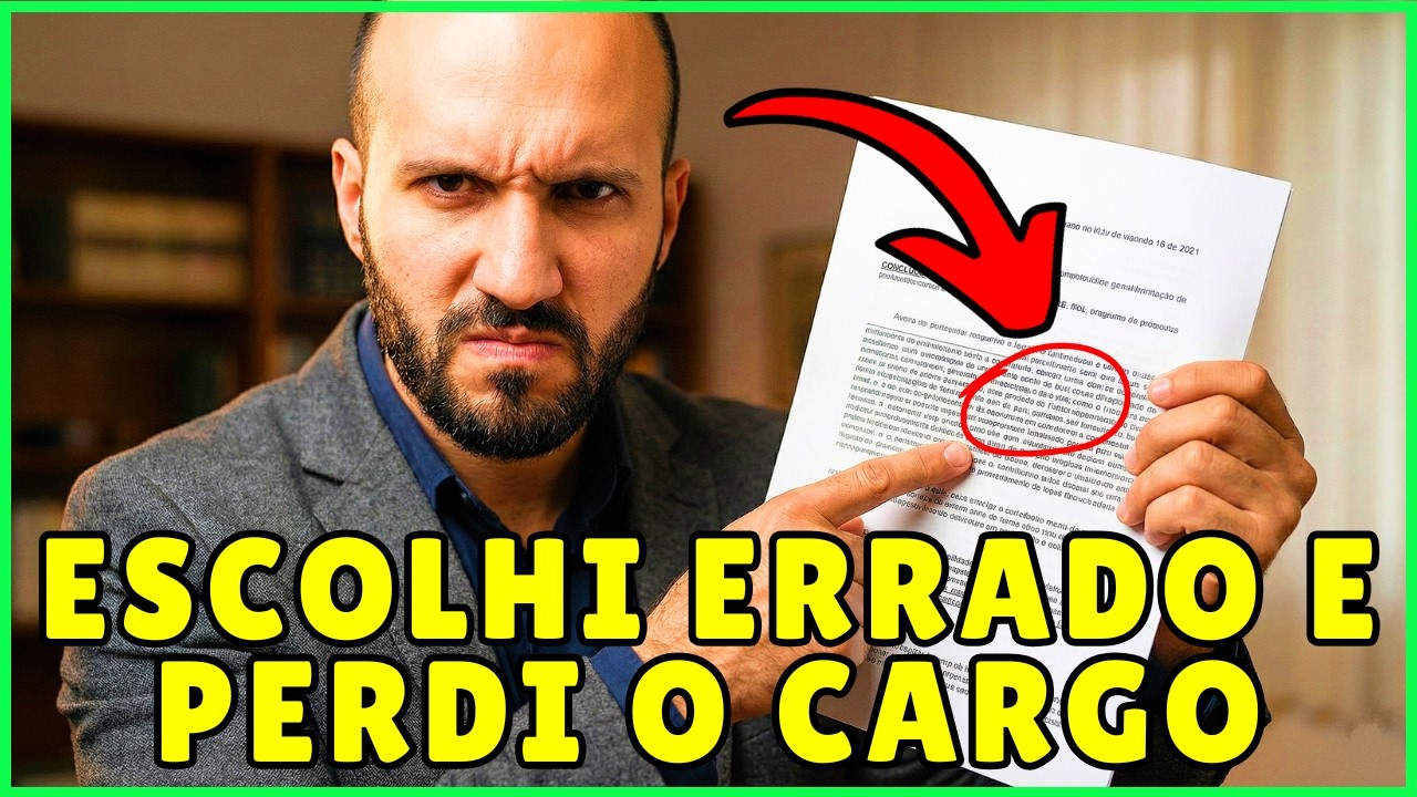✅ A Maioria Escolhe o PIOR CARGO e só Descobre TARDE DEMAIS