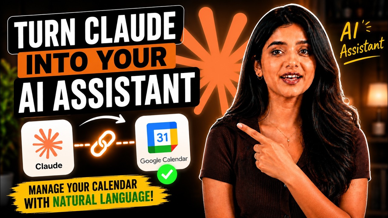 How to Connect Google Calendar to Claude AI (Claude AI Connectors Tutorial)