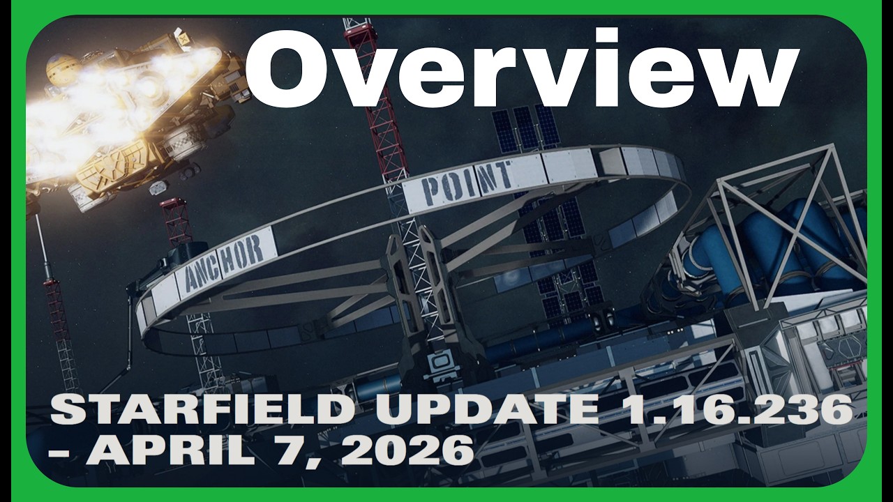 Обзор обновления Starfield Free Lanes от 7 апреля.
