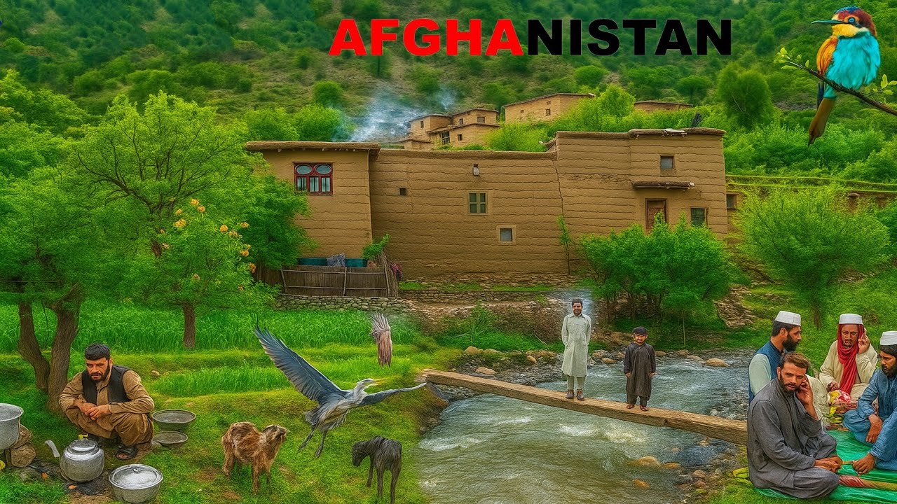 Village life in Afghanistan | Rural life Nangarhar Province Rodat and Haskamina District