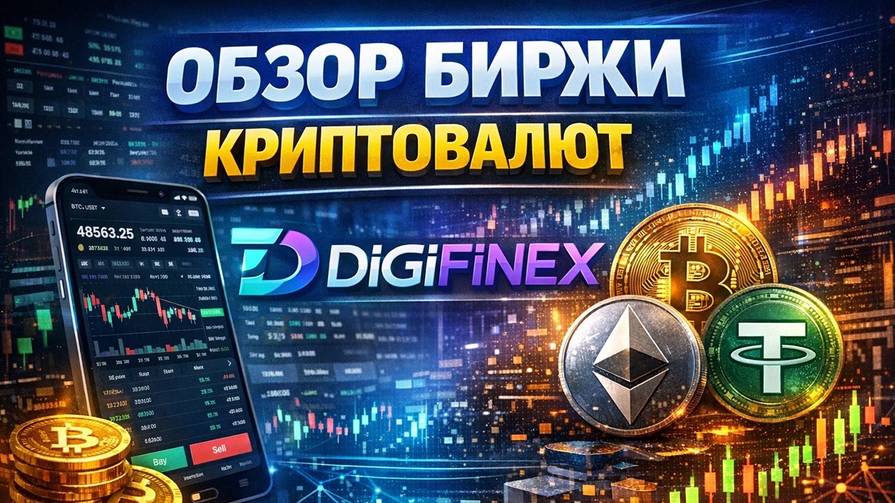 DigiFinex биржа обзор 2026, регистрация, как торговать, как пополнить, как вывести, KYC, карта