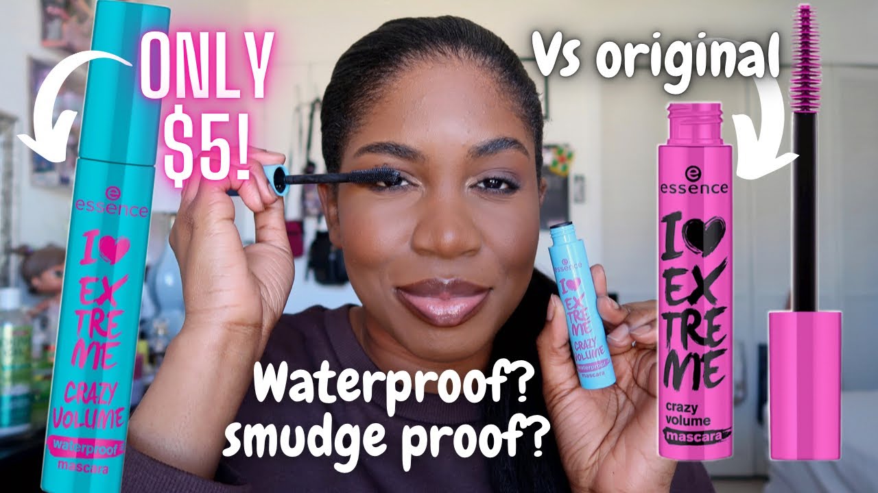 *NEW* ESSENCE I LOVE EXTREME CRAZY VOLUME WATERPROOF MASCARA REVIEW + COMPARISON | WORTH THE HYPE?