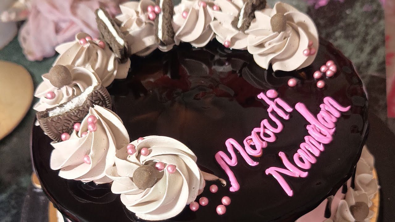Oreo cookie cake recipes video 