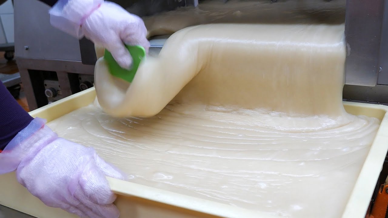 Интересное производство моти и коллекция популярных тайваньских закусок!