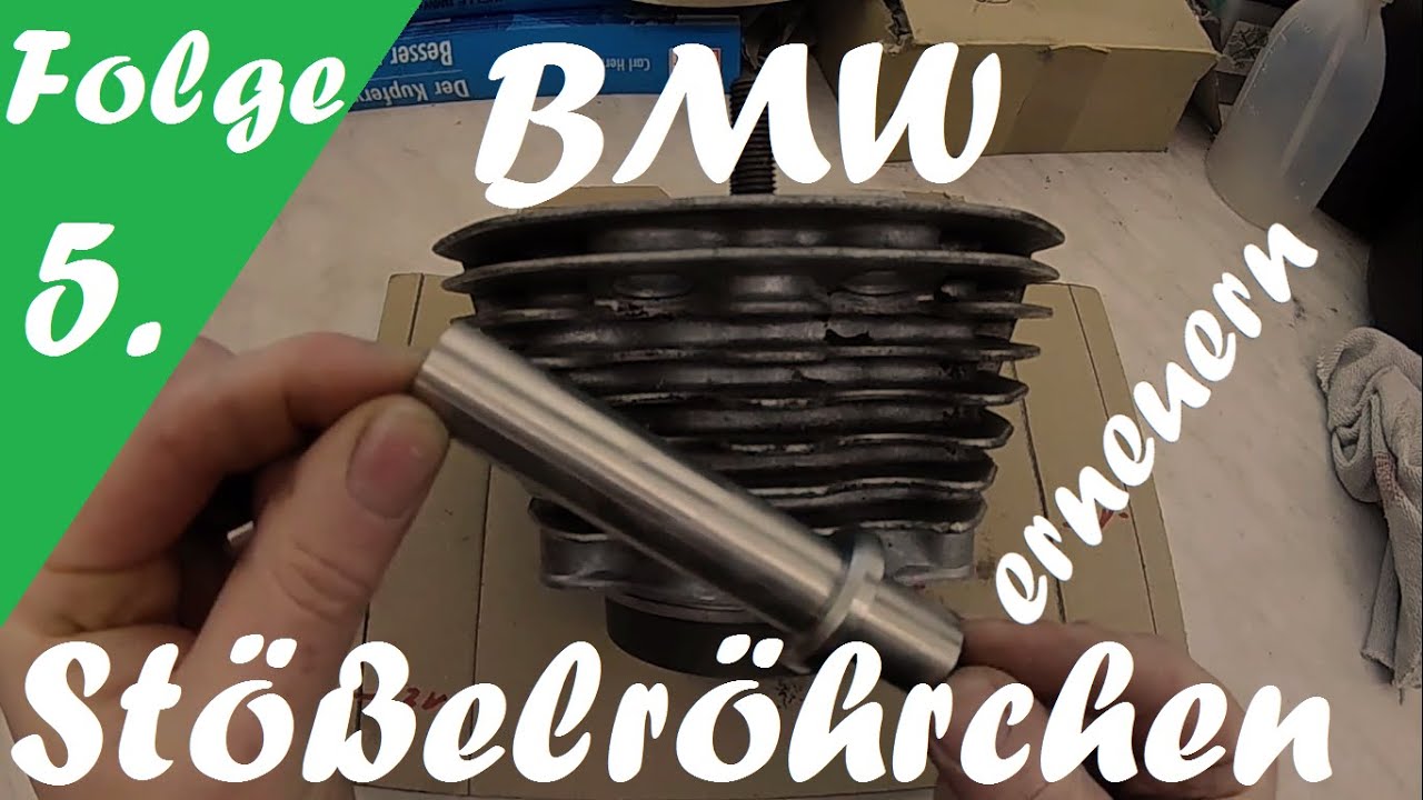 Stößelschutzröhrchen ersetzen BMW BOXER 2-Ventiler | R45 R65 R80 R90 R100 | Do it YOURSELF! ;)