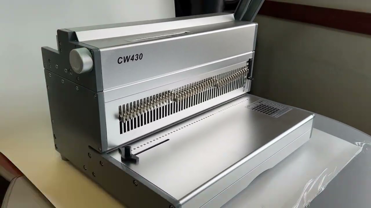 професійний біндер bindMARK CW430: туторіал-відео