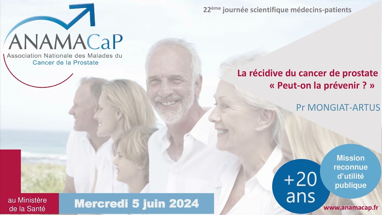 2024 - 5) Peut-on prévenir les récidives du cancer de la prostate ?