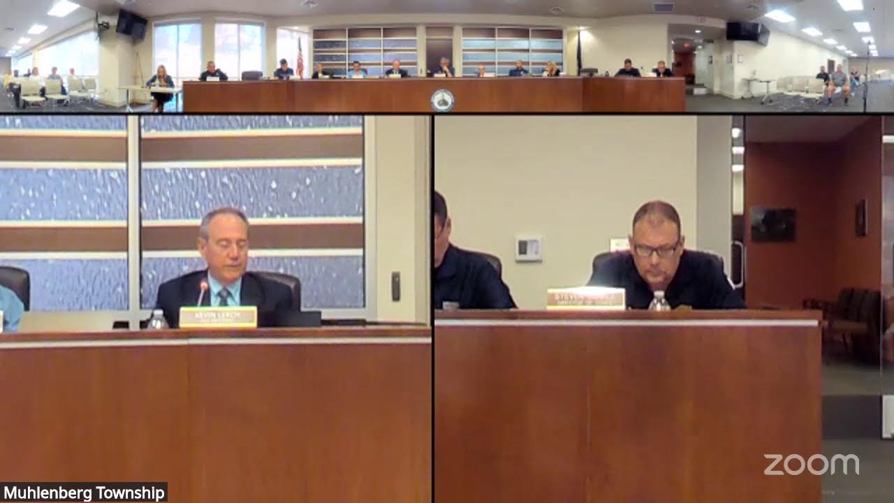 Muhlenberg Township Commissioners Monthly Meeting - September 15, 2025