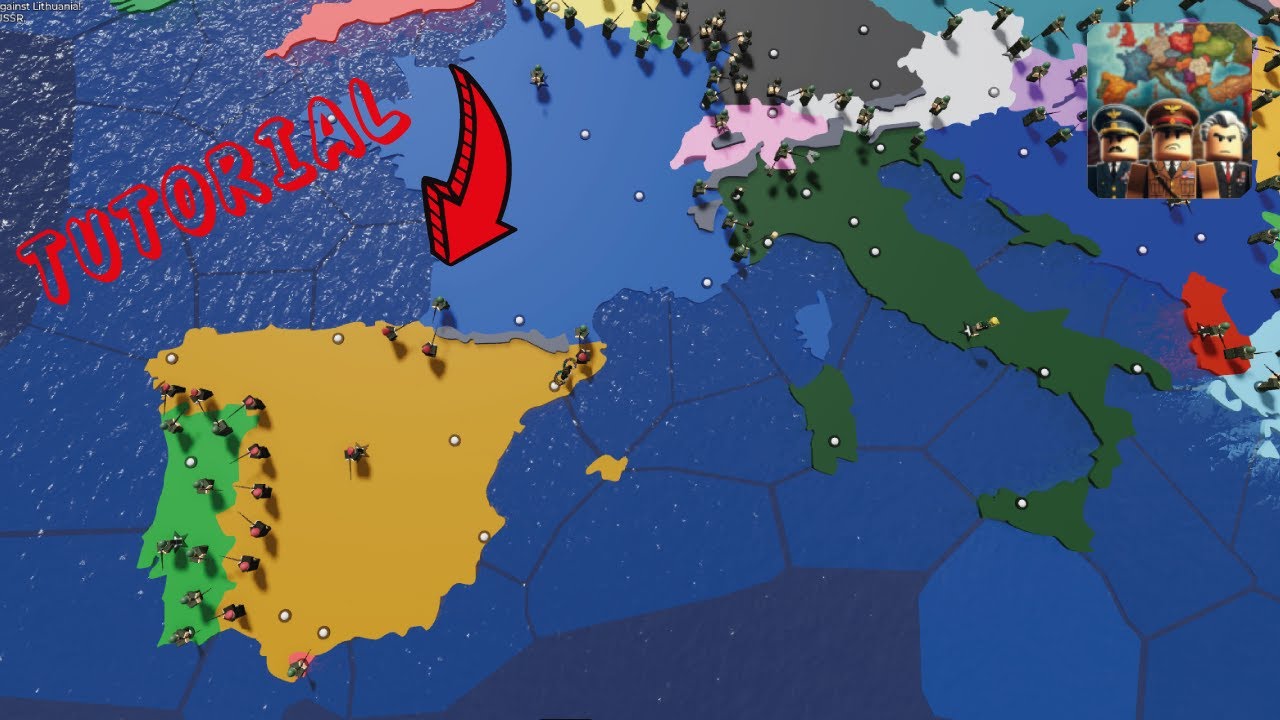 😱TUTORIAL DE COMO JUGAR A CONQUISTAR EUROPA EN LA SEGUNDA GUERRA MUNDIAL😱