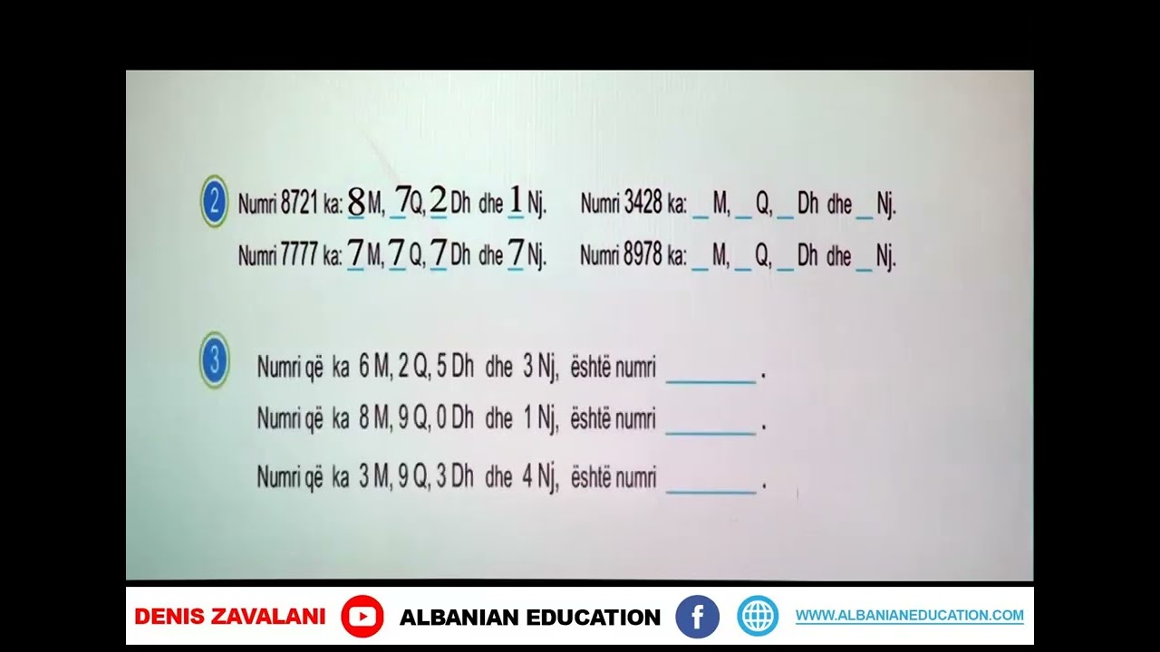 5 02 002 Java e parë Matematikë Leximi dhe shkrimi i numrave deri në 10000 fq 5
