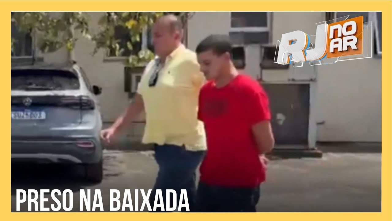 HOMEM QUE MATOU ENTREGADOR É PRESO NA BAIXADA