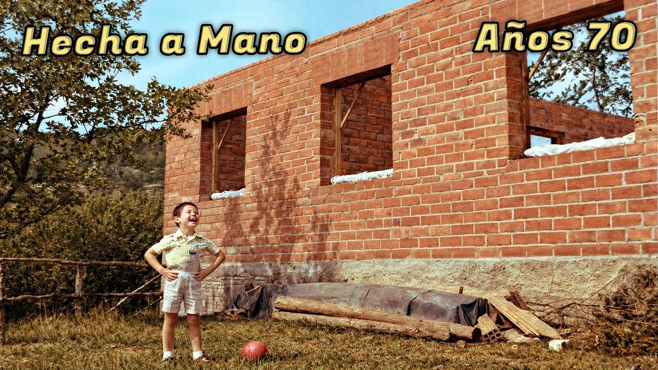 Mi padre construyó esta casa con sus propias manos