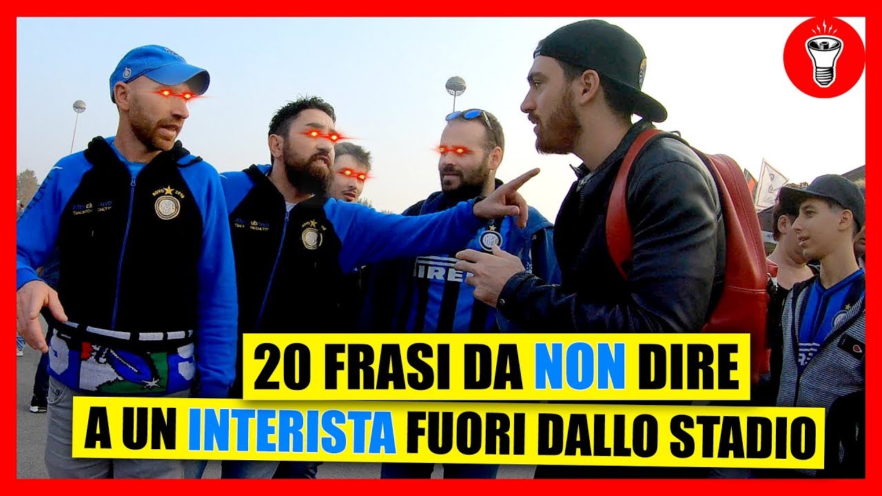 20 Frasi da Non Dire a un Interista prima del Derby - [Candid Camera] - theShow