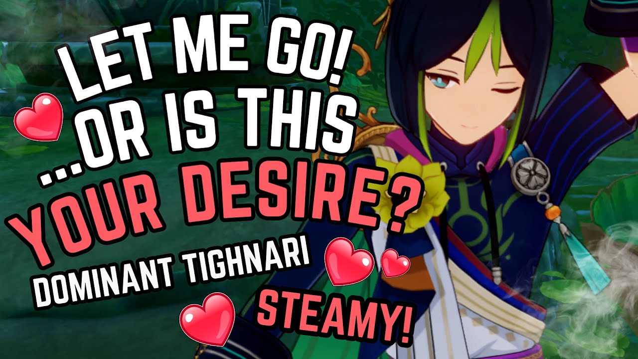 Trapping Master Tighnari in your vines?! 😳 [Tighnari ASMR] [Hidden Feelings] [Enemies to Lovers]