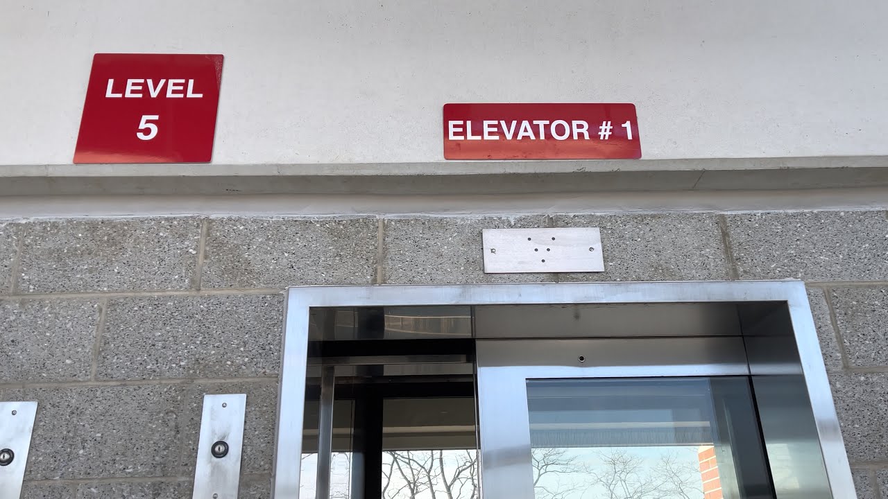 ThyssenKrupp Synergy MRL Elevators at North White Plains Station Parking Garage in White Plains, NY