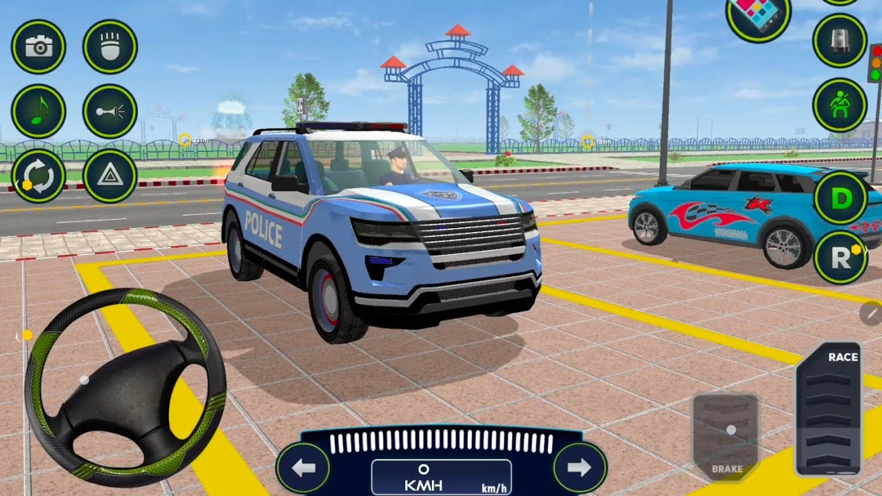 Police Cop Game Car Chase 3D-Stop thieves, racers and gangs
