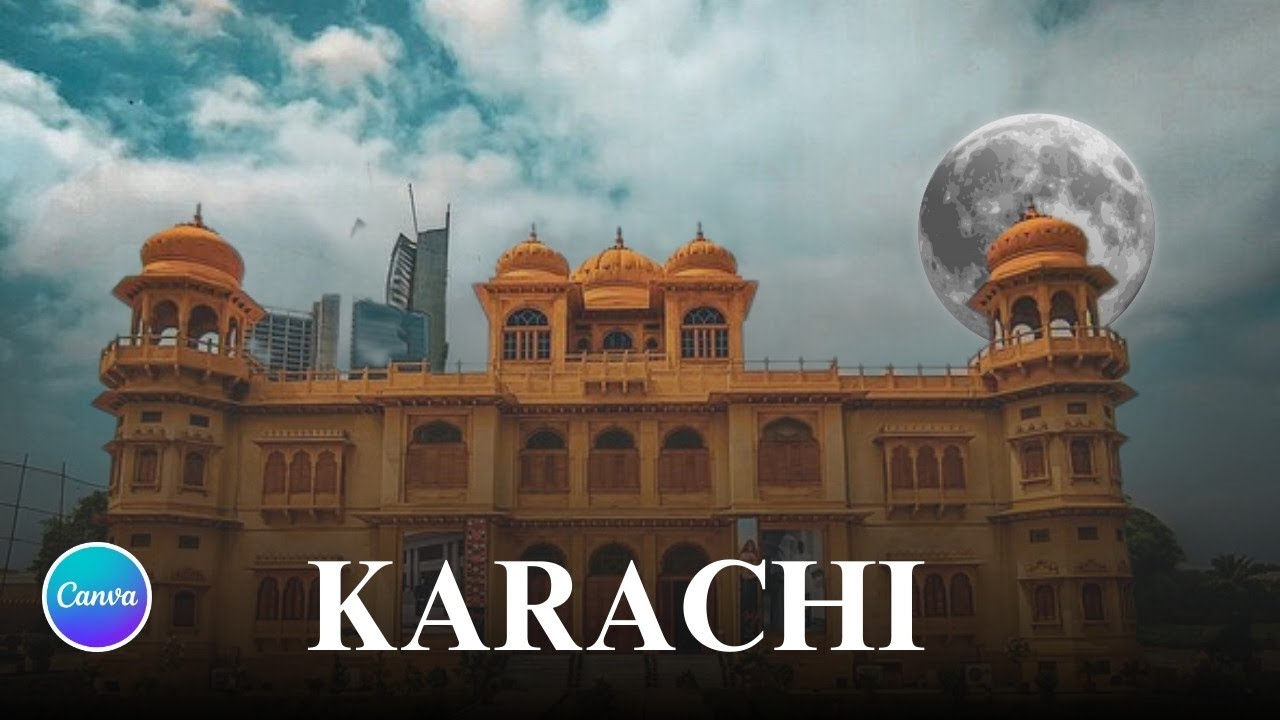 Pakistan Top 3 Cities Animation | How To Make Motion Graphic in Canva