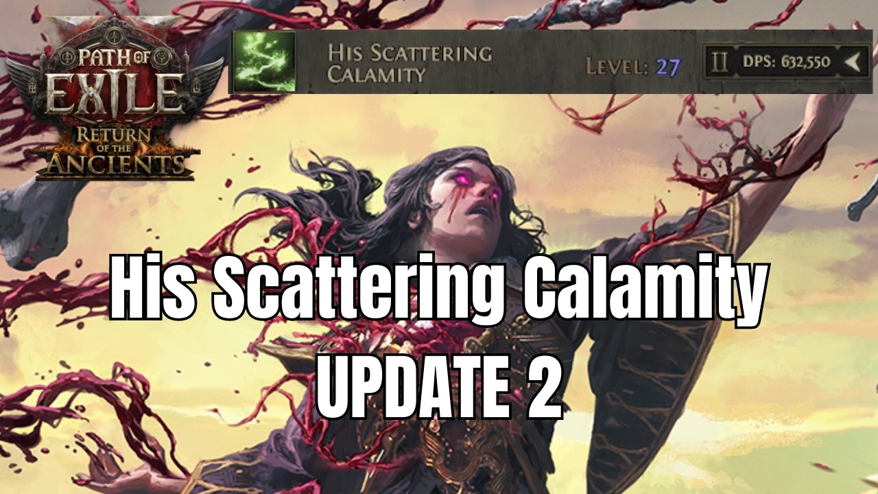 Мой любимый билд в 1 кнопку | Гайд на Scattering Calamity Blood Mage, обновление 2 (PoE2 0.5)
