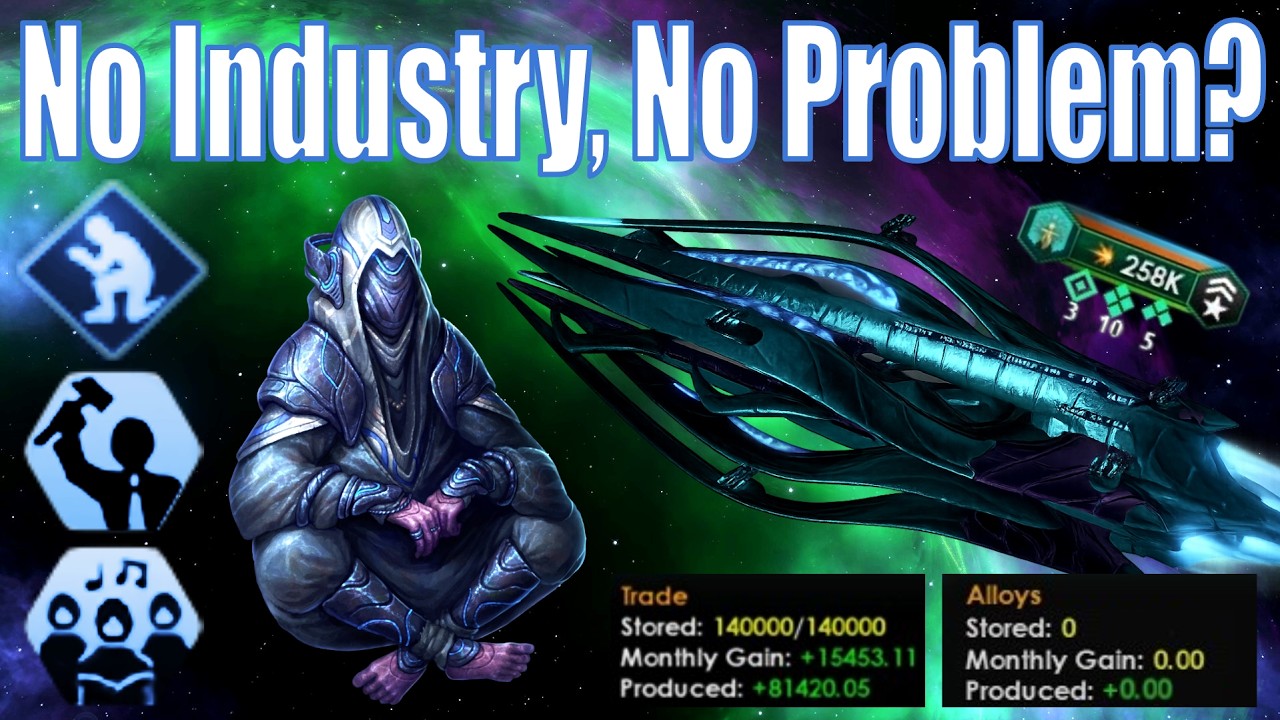 Beating Stellaris With 0 Production - Full Challenge Run