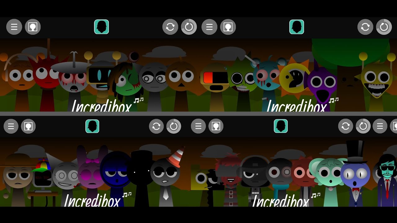 Incredibox - Sprunki Phase 1.5 - with All Characters
