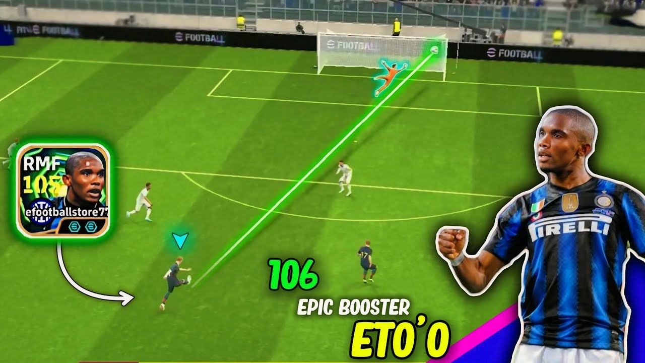 OMG!! ETO'O Epic Card 105 Rate Deserves A Spot Among The Top [ 1 ] BEST Strikers In Game 🔥