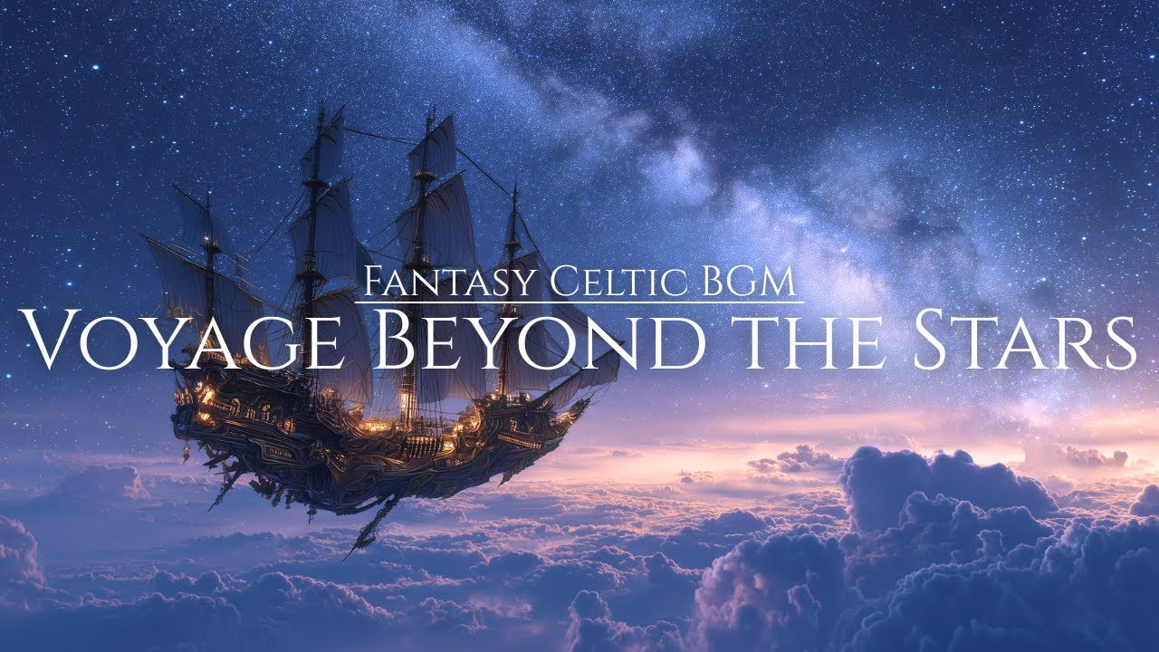 Fantasy Celtic BGM | A Silent Voyage Through the Starry Sky