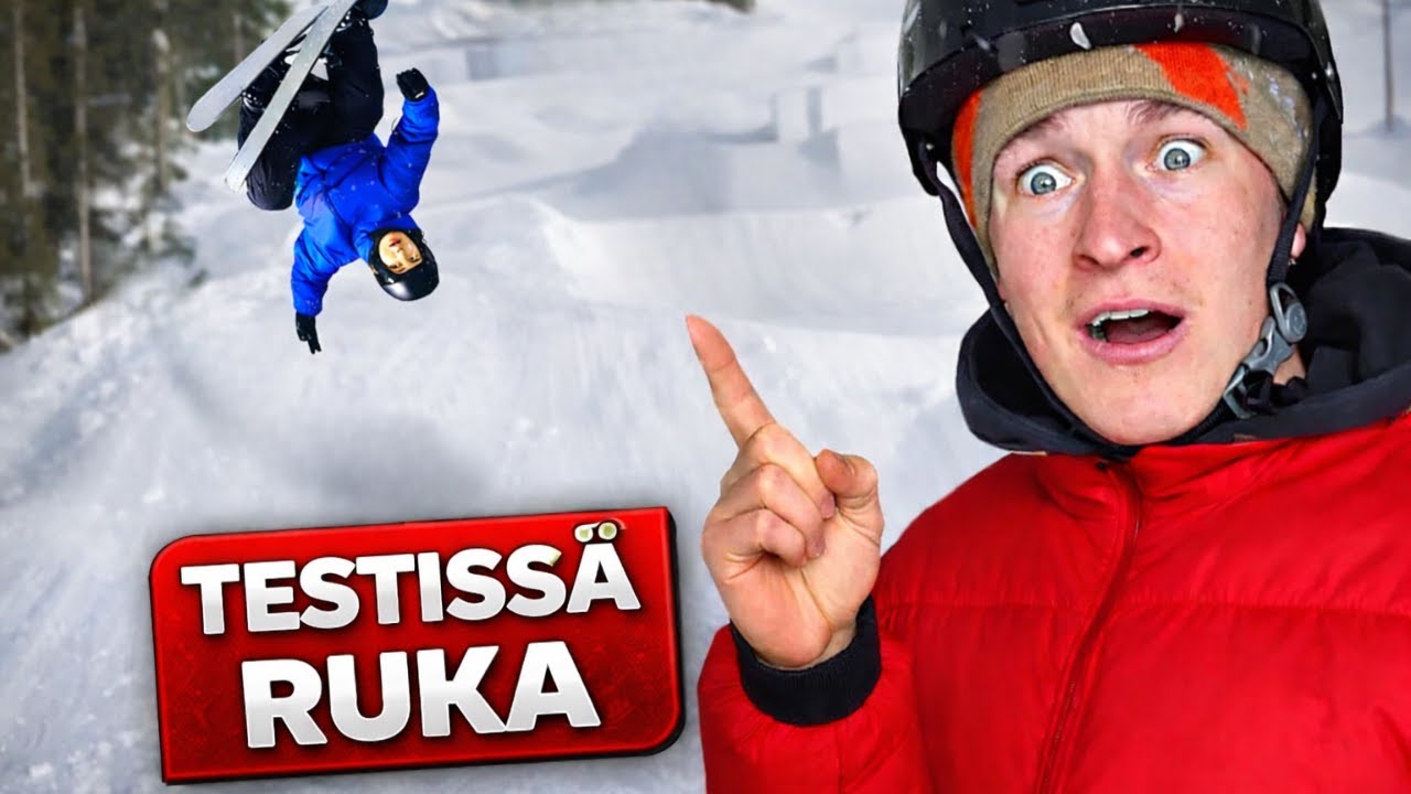 Testaan Rukan LASKETTELURINTEET!