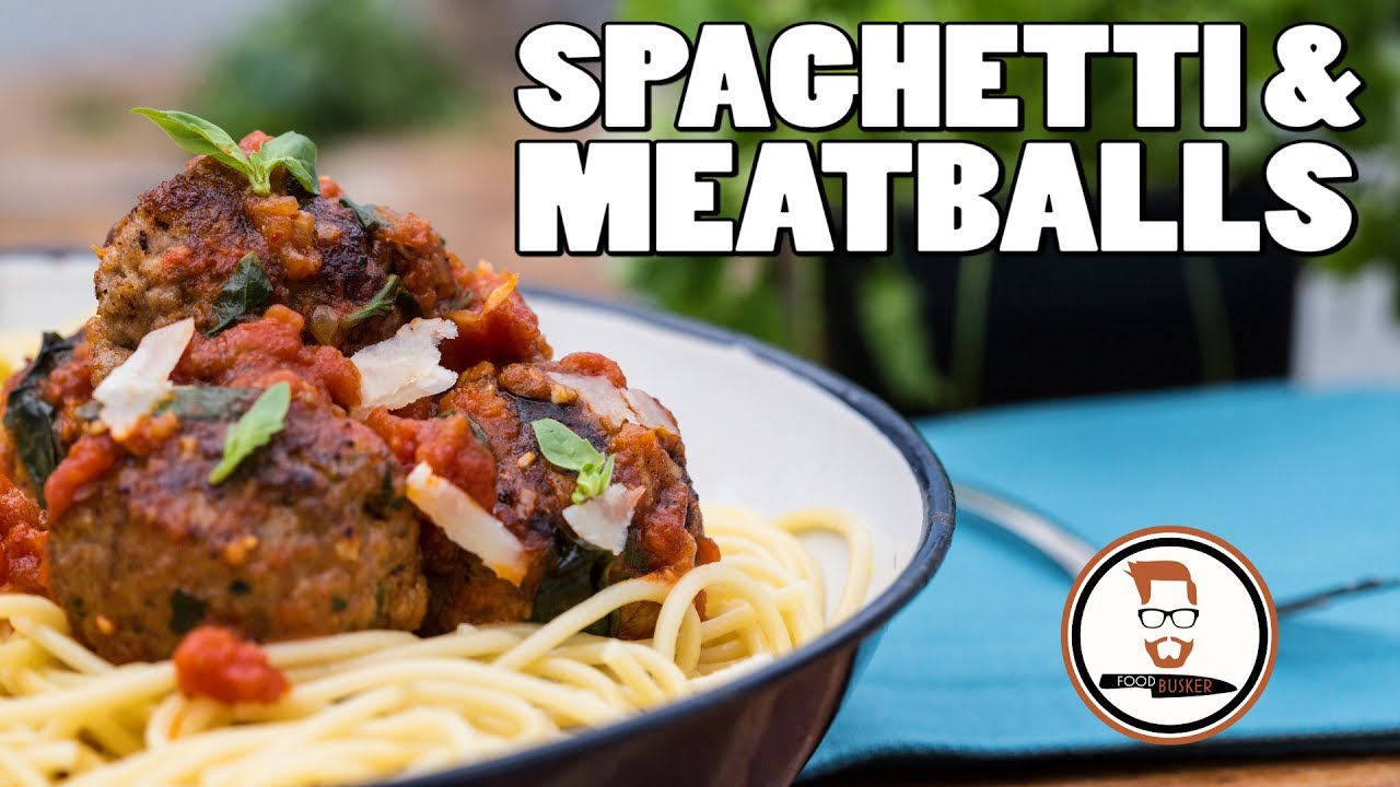 MEATBALLS AND SPAGHETTI RECIPE | Italian-Inspired Tomato Pasta | John Quilter