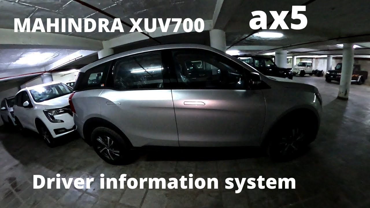 Mahindra xuv700 ax5   7 seater diesel display information  system  | tutorial | DIY