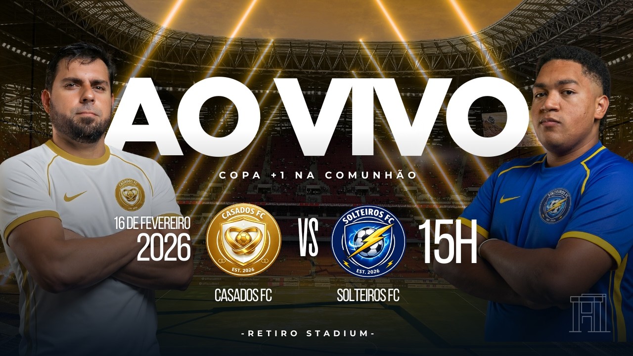 🔴 AO VIVO: CASADOS X SOTEIROS | RETIRO 2026 | 16/02/26 | 15H #juntosAdistancia