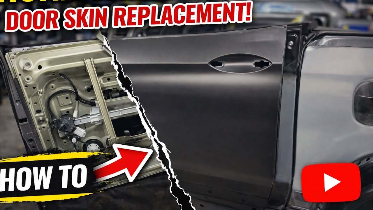 Honda Ridgeline Door Skin Replacement | Step-by-Step Collision Repair