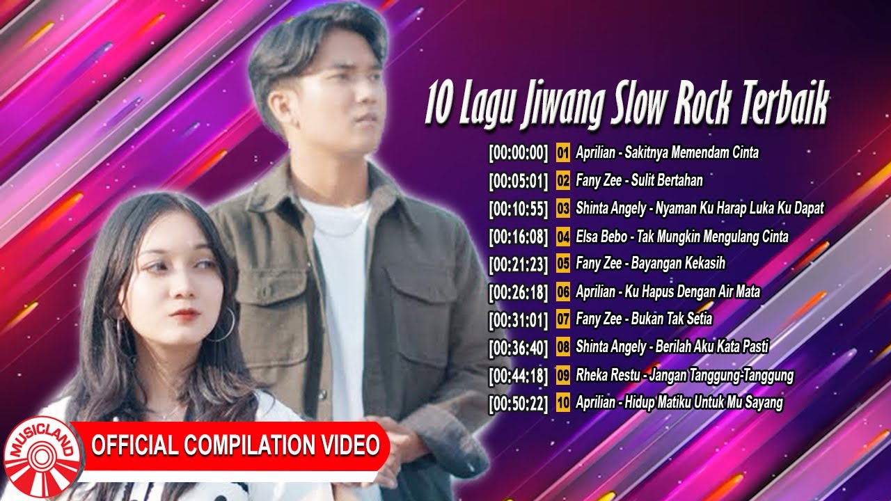 10 Lagu Jiwang Slow Rock Terbaik ~ Aprilian ~ Fany Zee [Official Compilation Video HD]