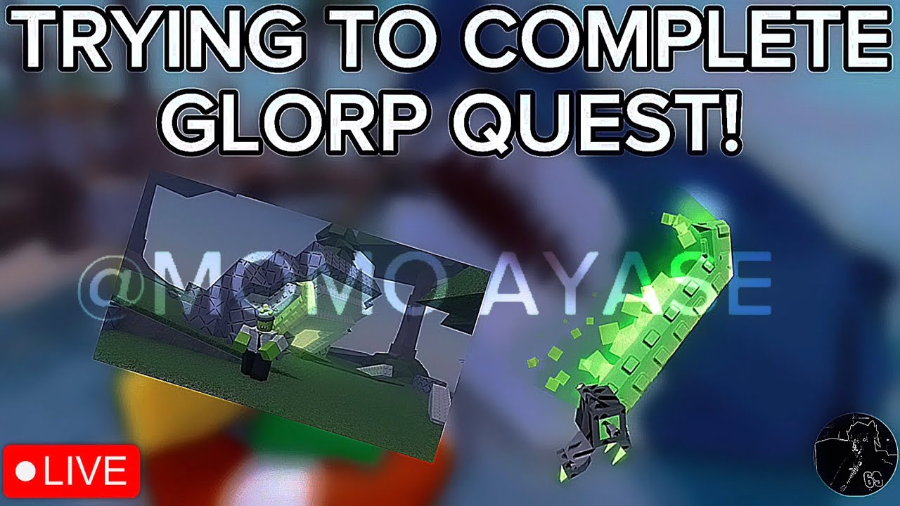 TRYING TO COMPLETE GLORP QUEST IN FISCH! 🔴LIVE