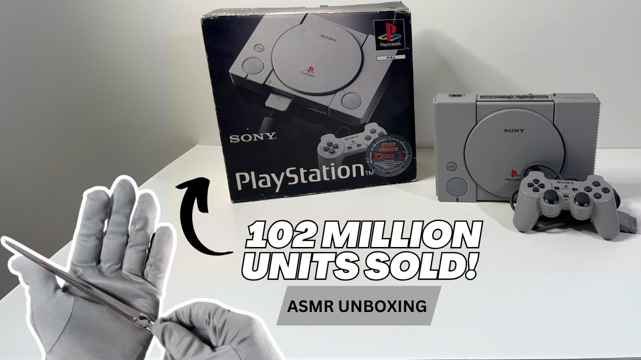 PS1 Console Unboxing  | Original Sony PlayStation (1994) SCPH-1002