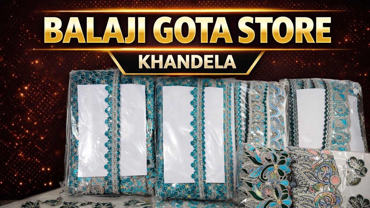1🌈 बिल्कुल नया कलर Gota Buti | Trending Collection 🔥