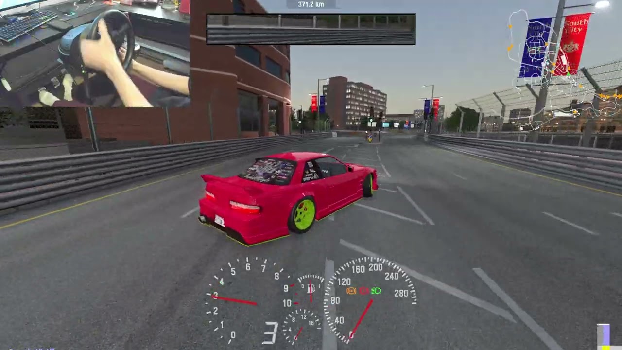 Live For Speed - Nissan RPS13 Silvia Drifting In South City