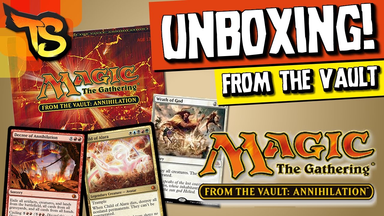UNBOXING From The Vault: Annihilation - Magic The Gathering!