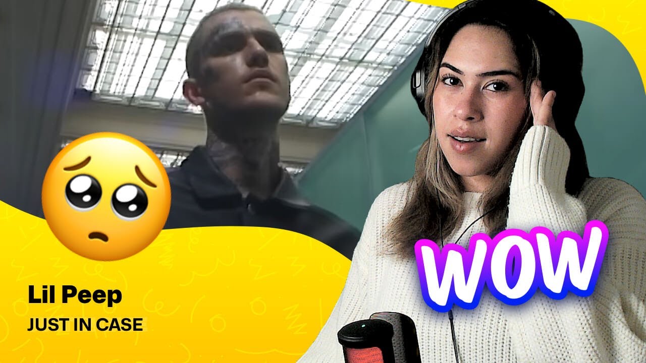Reaction ▷  Lil Peep -  JUST IN CASE