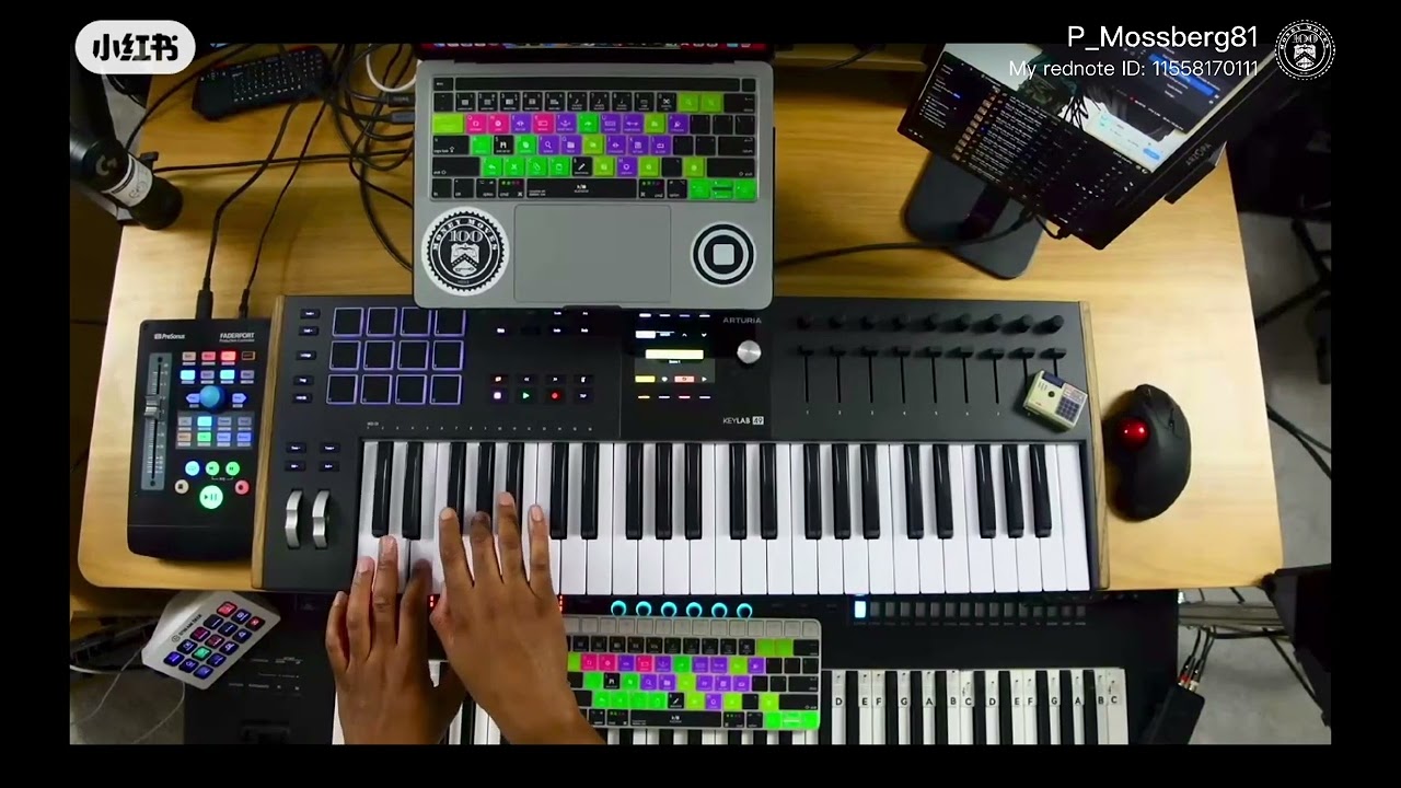 Finger Drumming with Arturia KeyLab 49 in Ableton Live 