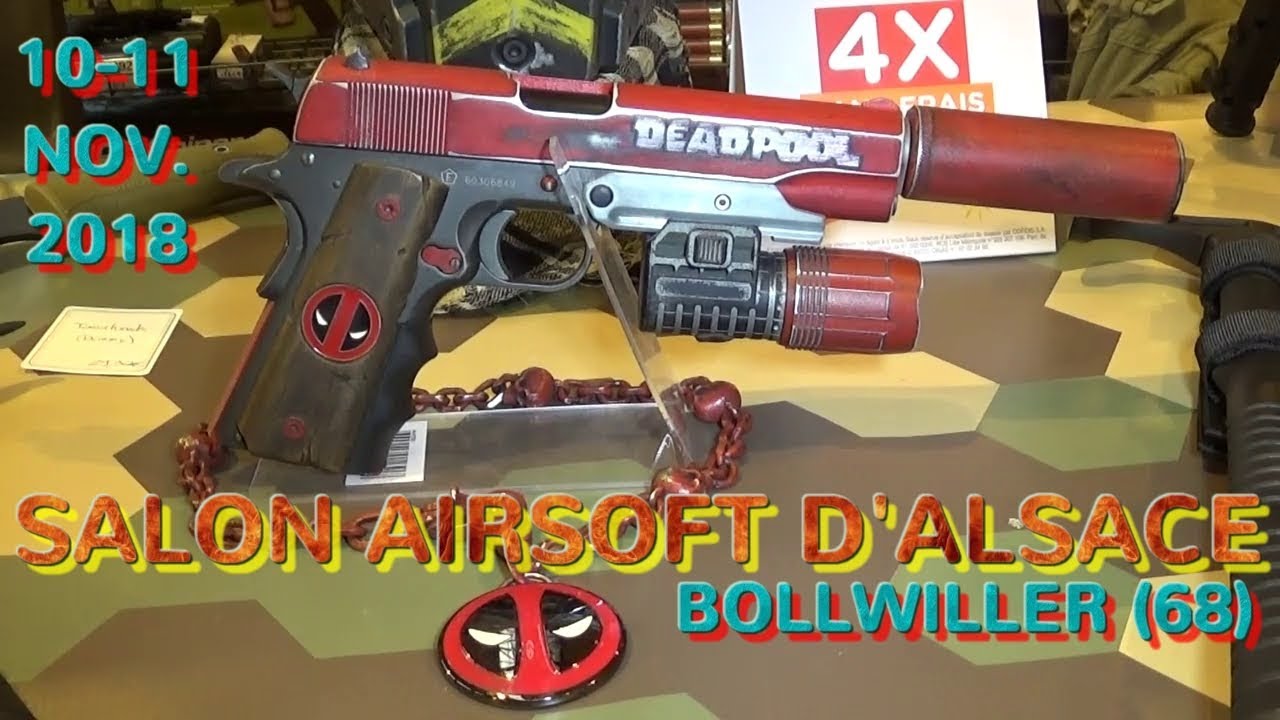 Salon Airsoft d'Alsace 2018 - Bollwiller (68) | 10-11 Nov. 2018