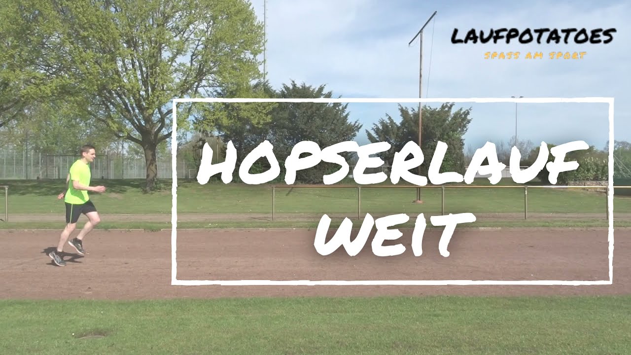 Lauf-ABC-&Uuml;bung #6: Hopserlauf weit