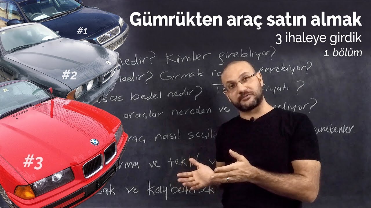 ANALİZ | Gümrükten Otomobil Nasıl Satın Alınır? (1.Bölüm) | 3 TASİŞ İhalesine Girdik.