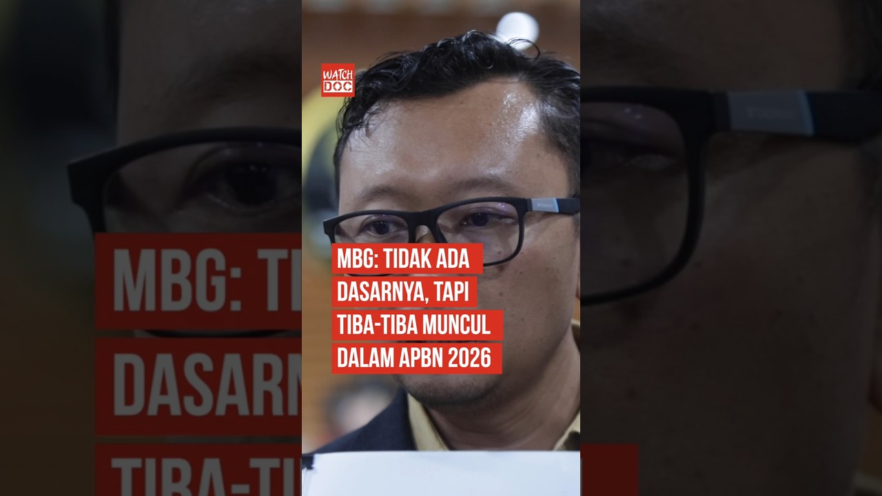 MBG: Tidak Ada Dasarnya, Tapi Tiba-tiba Muncul dalam APBN 2026