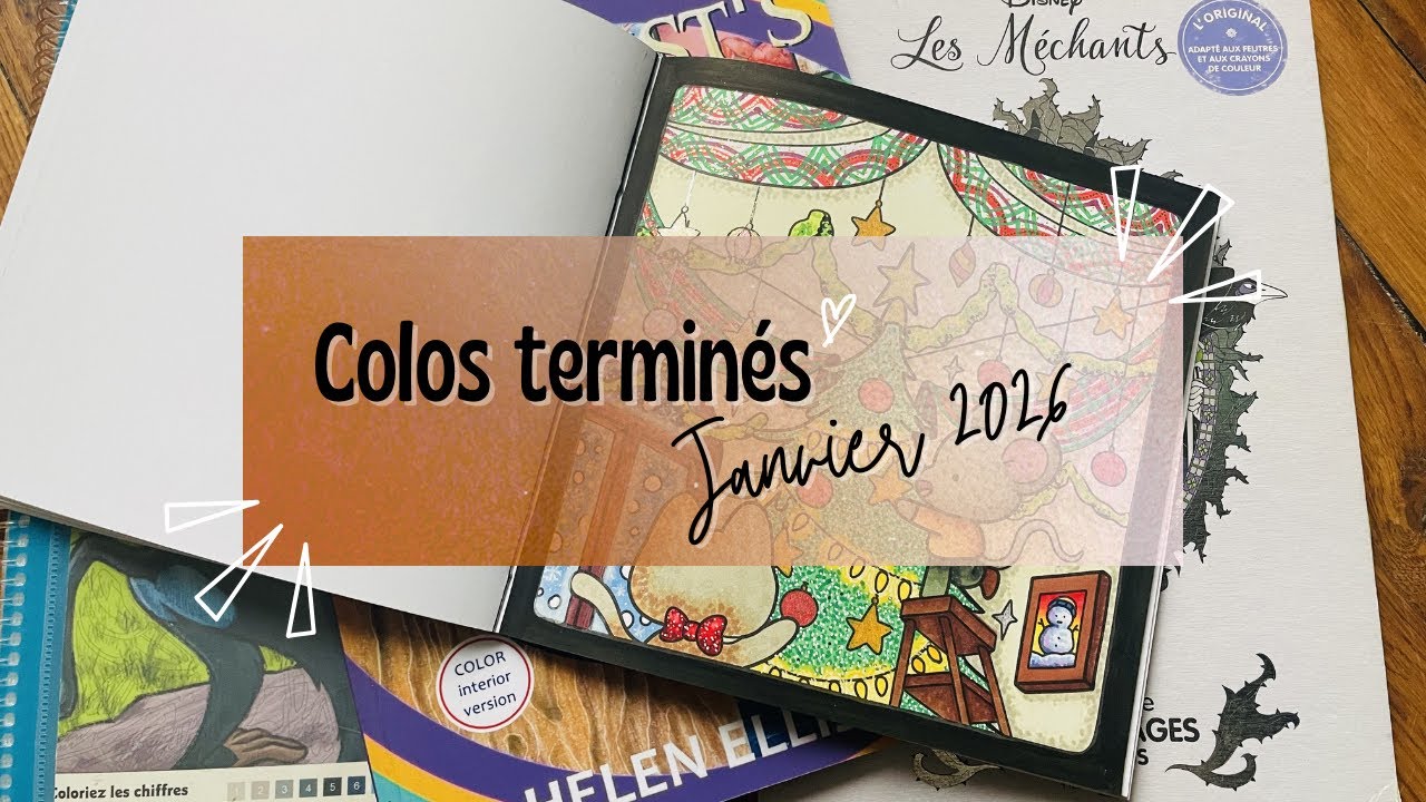 Colos terminés janvier 2026