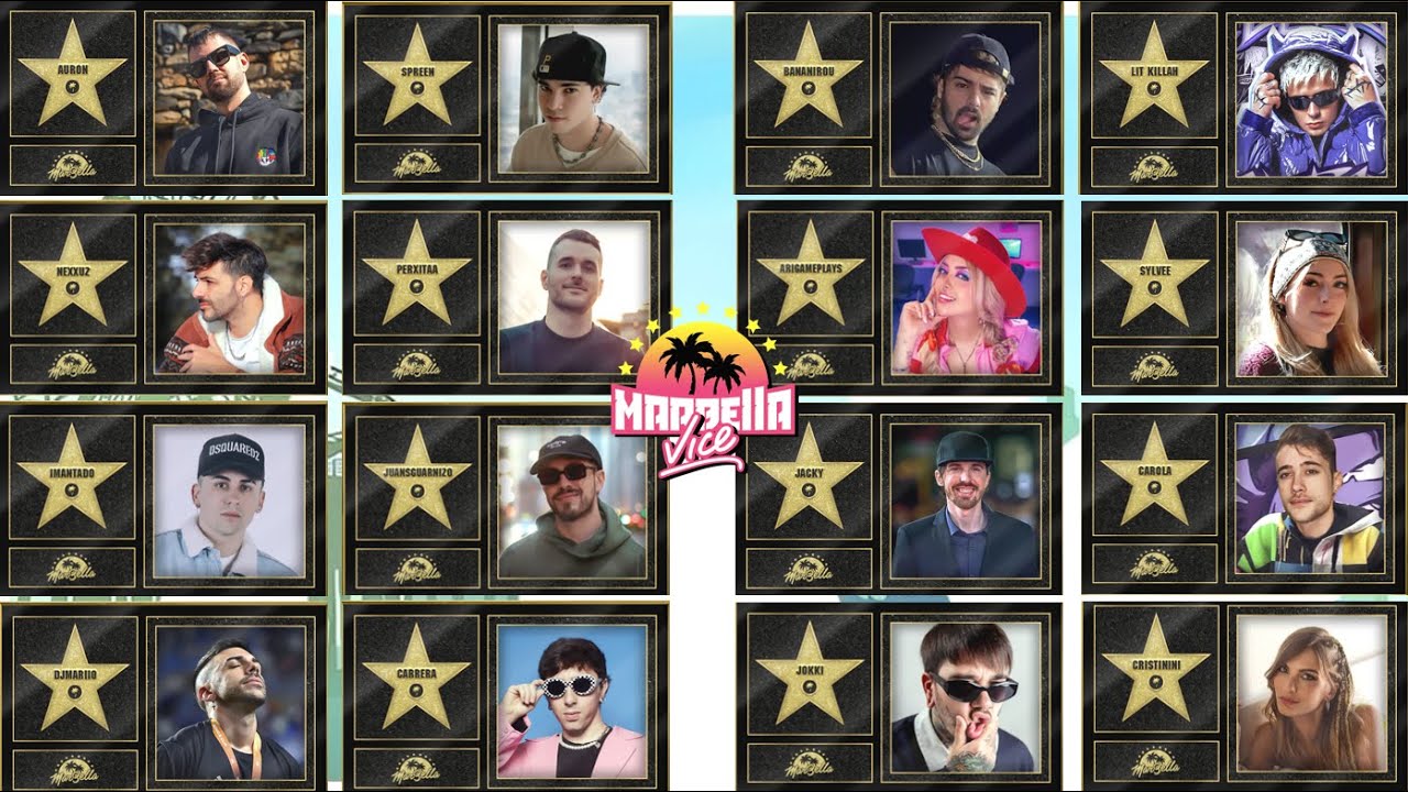 LISTA COMPLETA DE LOS PARTICIPANTES DE MARBELLA 3