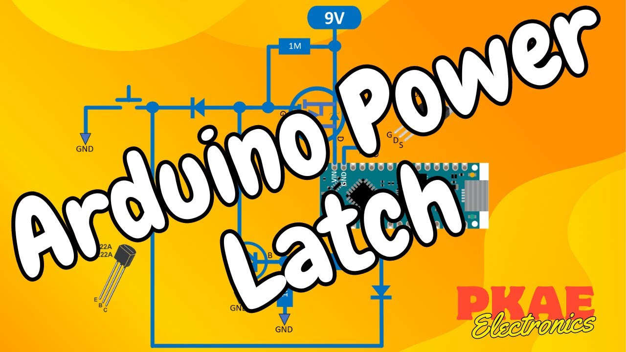 Arduino Power Latch (одна кнопка)